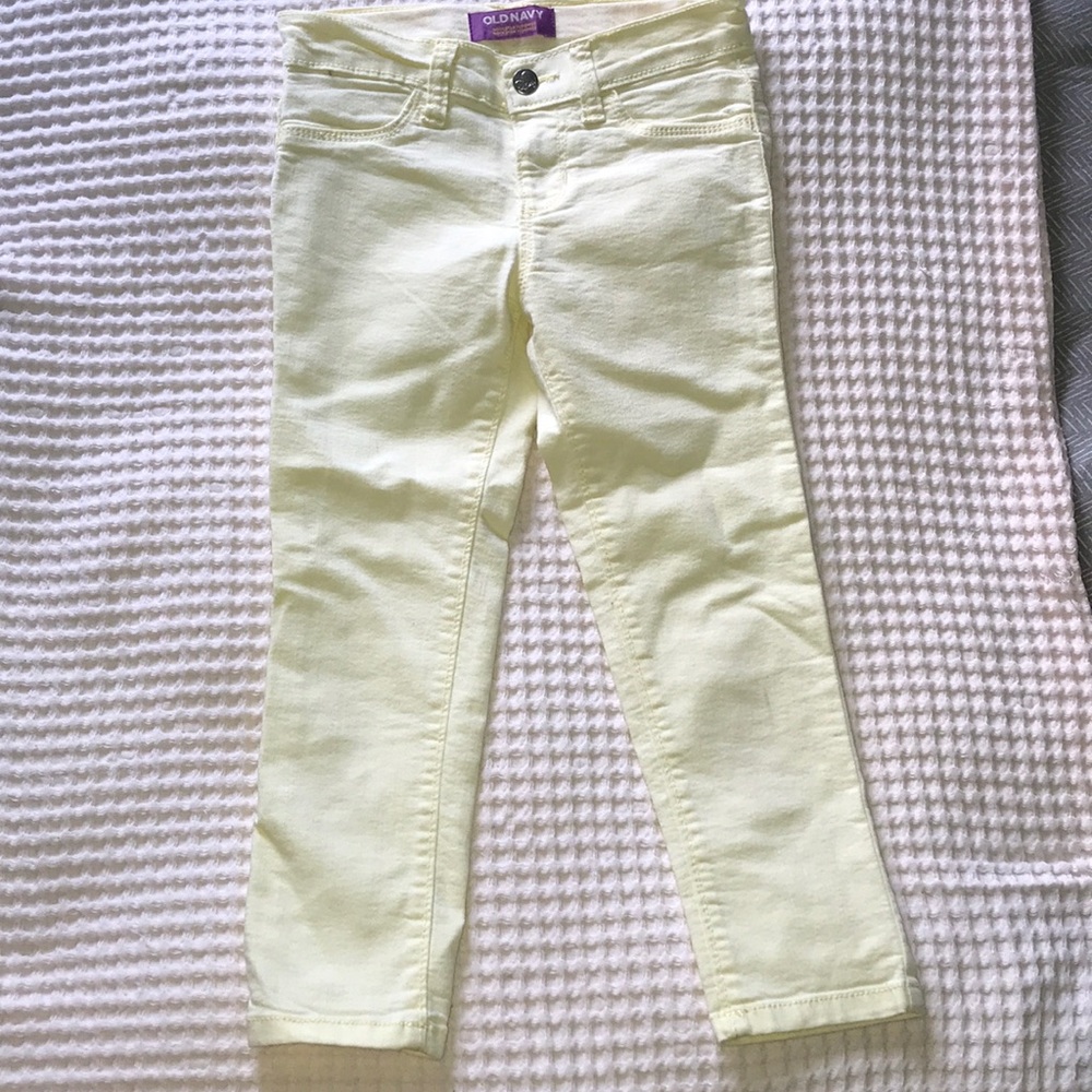 Old Navy Rockstar Jeggings Yellow
